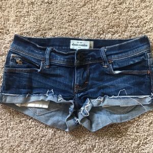 Abercrombie kids cut-off jean shorts 12
